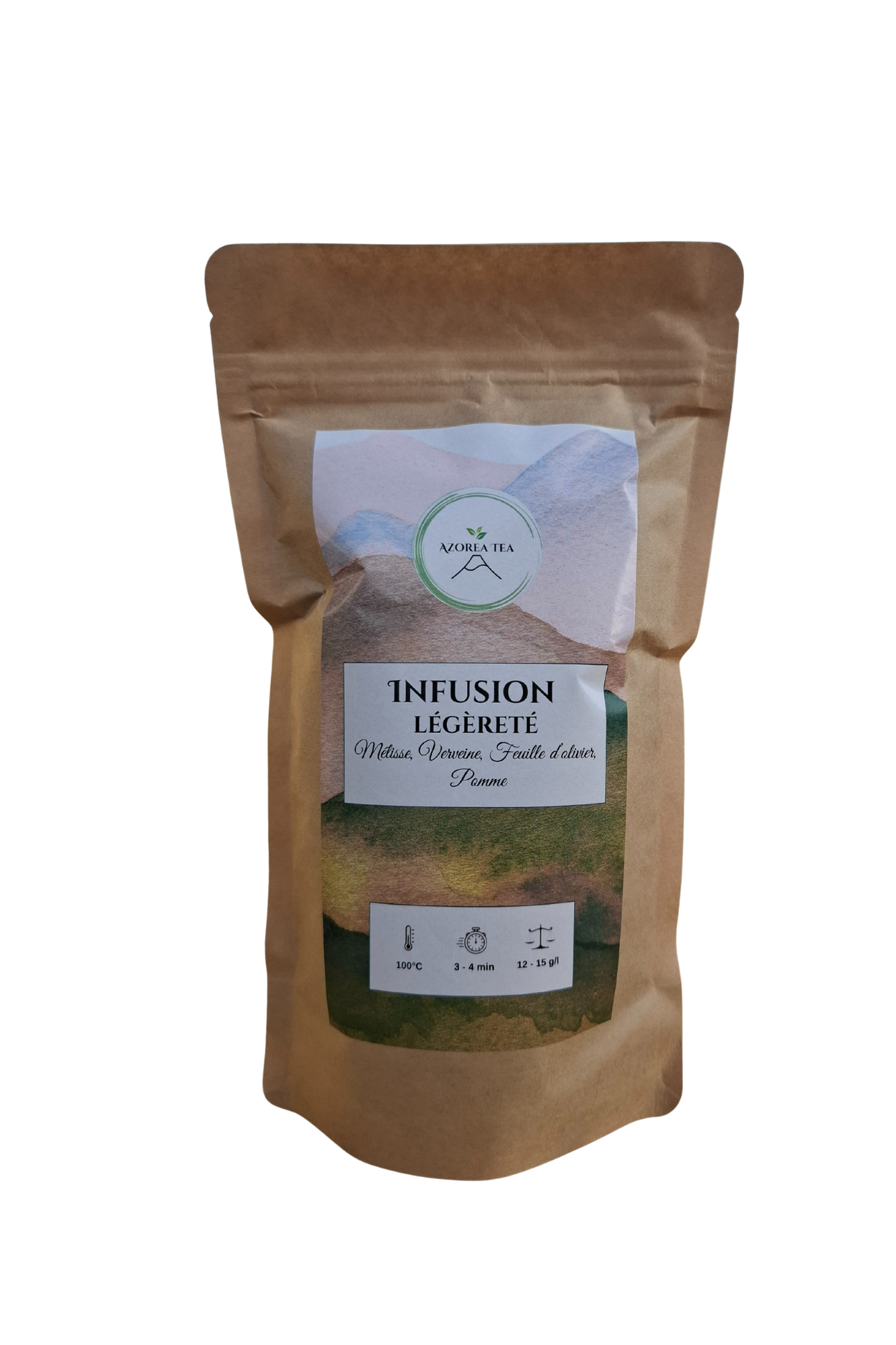 Tasse d’infusion bio Légèreté aux plantes, détente après repas