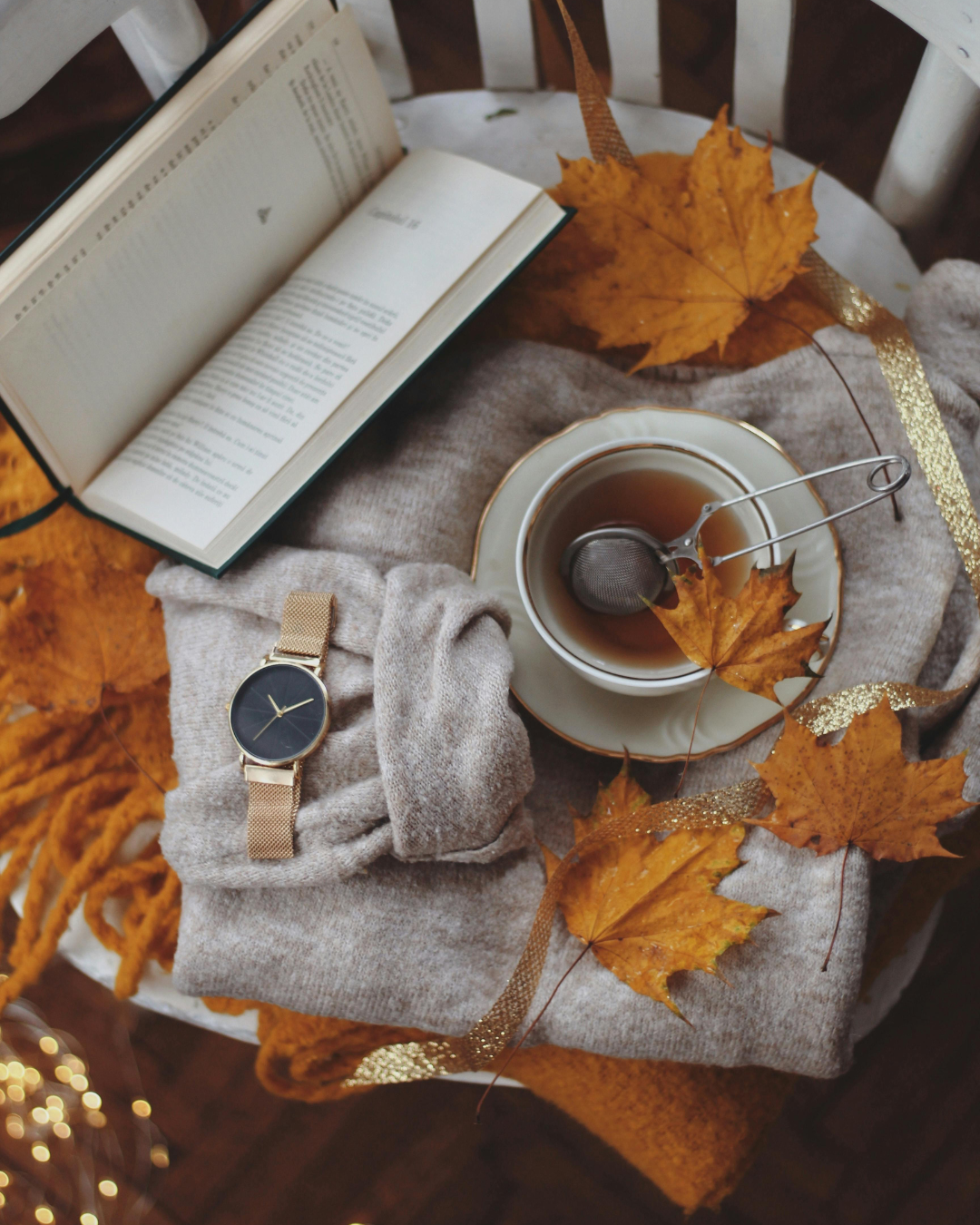 Thés d'automne : vert, noir, épicé pour un moment de réconfort et de bien-être